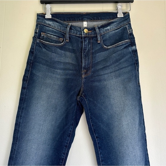 FRAME Le Nouveau Straight Side Slit Denim 27 *Sample - Picture 4 of 9